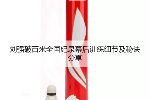 刘强破百米全国纪录幕后训练细节及秘诀分享